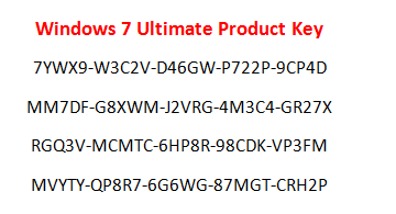 product key windows 7 ultimate 64 bit keygen